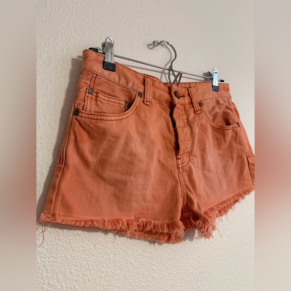 Free People Orange Shorts - Picture 5 of 5